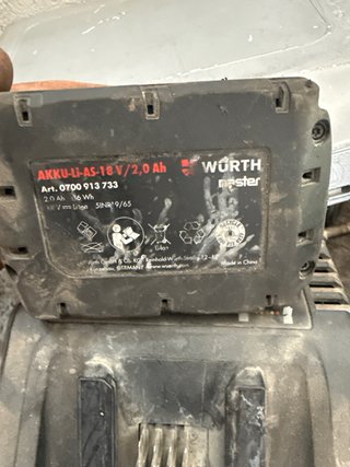 Cargador Wurth AL 60-45-LI + Batería