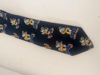 Corbata Vintage Disney Goofy Azul