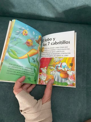 Lote 3 libros de cuentos infantiles (5 historias)