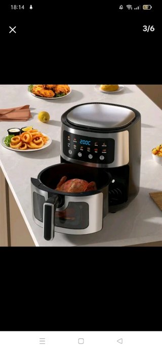 Freidora de Aire 7L - 1400W