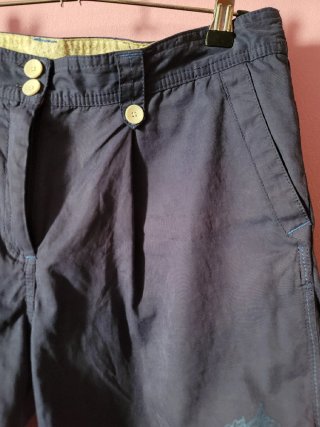 Pantalón corto azul mujer talla L