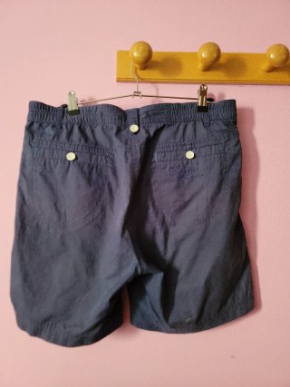 Pantalón corto azul mujer talla L