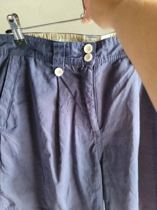 Pantalón corto azul mujer talla L
