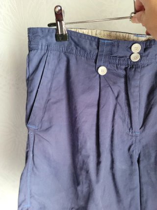 Pantalón corto azul mujer talla L