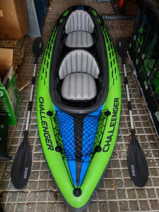 Kayak Doble Intex Challenger Poco Uso