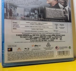 Película EN EL CALOR DE LA NOCHE Blu-ray Nueva