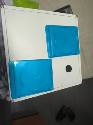 Carcasa para disco azul