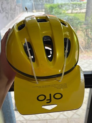 4 Cascos de Bici Ofo Amarillos Sin Estrenar