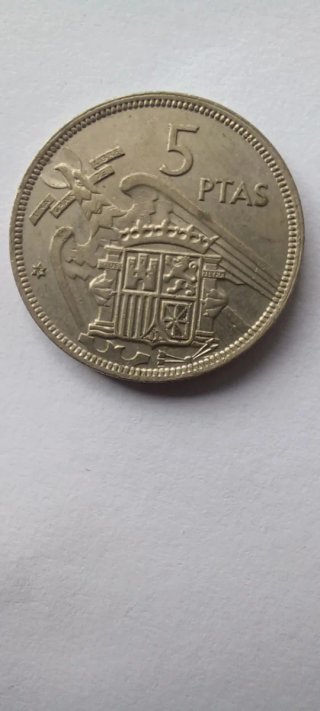 Moneda Antigua 5 Pesetas España