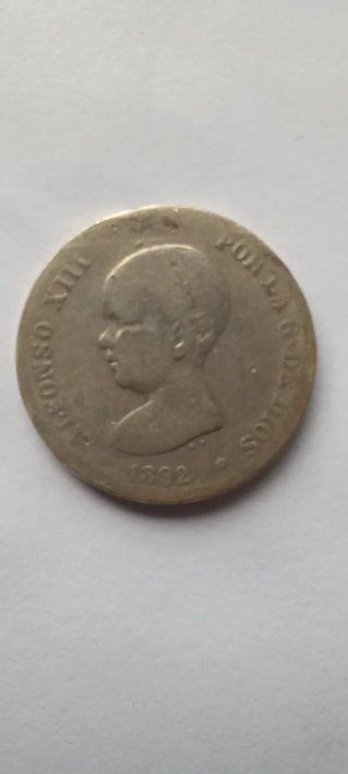 Moneda Antigua 5 Pesetas España