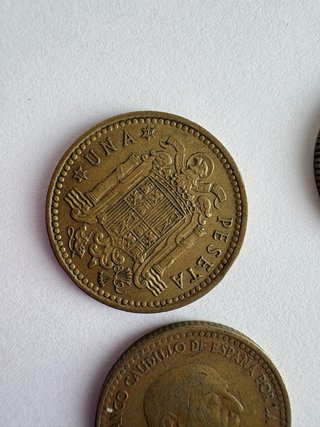 Lote 25 monedas 1 Peseta 1966 - estrellas 67 a 75