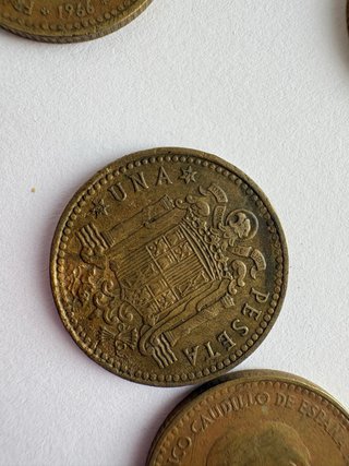 Lote 25 monedas 1 Peseta 1966 - estrellas 67 a 75