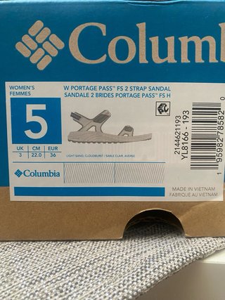 Sandalias Columbia Trekking Talla 36 Nuevas