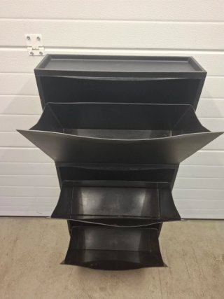 Lote 3 Zapateros Trones Ikea Negros