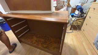 Coqueta Mueble Auxiliar Marrón
