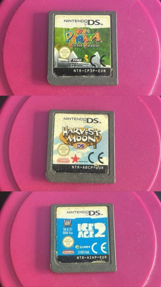 3 Juegos Nintendo DS