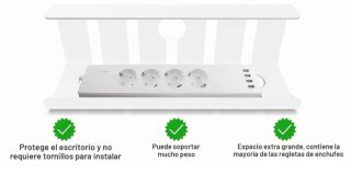 Bandejas organizadoras de cables