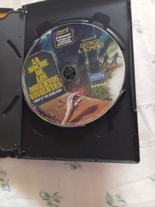 DVD La Noche de los Muertos Vivientes. 2 discos