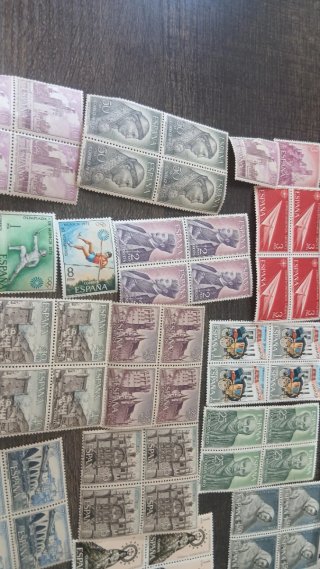 Lote Sellos España Bloques y Series
