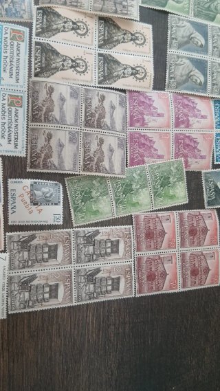 Lote Sellos España Bloques y Series