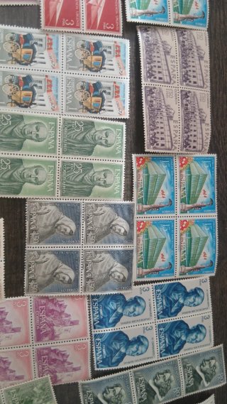 Lote Sellos España Bloques y Series