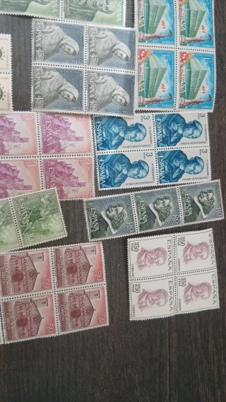 Lote Sellos España Bloques y Series