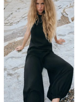 Mono Zara Negro Talla XS Nuevo con etiqueta