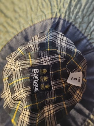 Gorro de lluvia Barbour verde