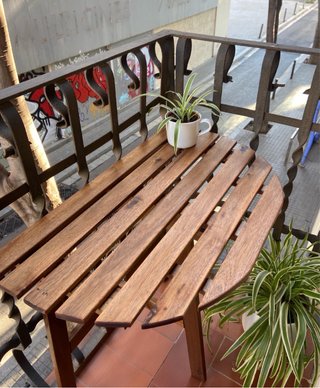 Mesa jardín madera Ikea ASKHOLMEN