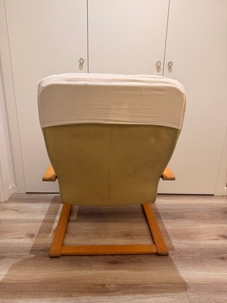 Sillón IKEA PELLO Madera Beige