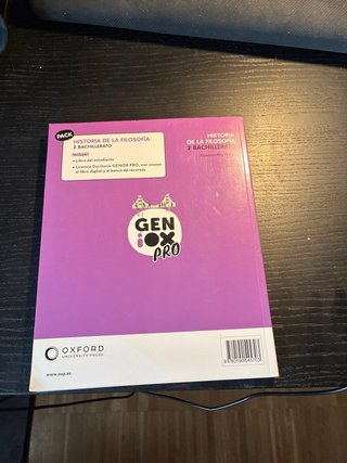 Historia de la Filosofía, 2 Bachillerato, Genio...