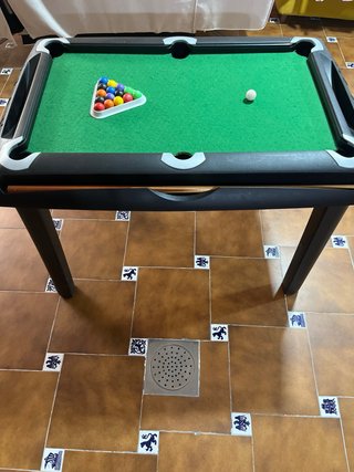 Mesa de billar STARS con accesorios para niños
