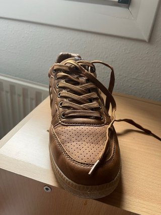 Zapatillas Mustang Hombre Marrones