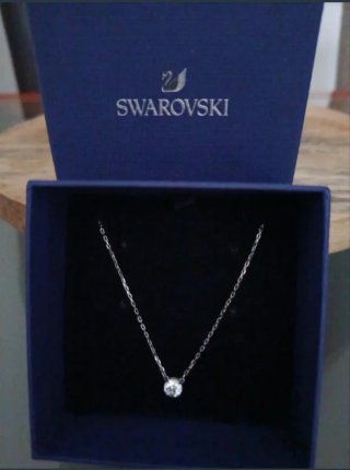 Collar Swarovski Plata