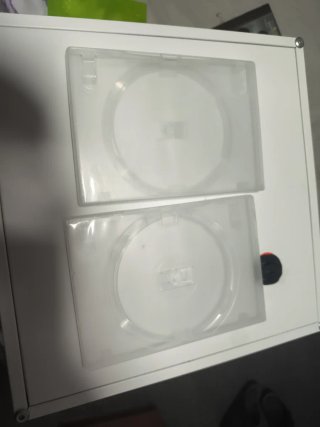 Carcasa para DVD/Blu-ray transparente