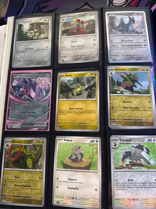 Binder Pokémon Black Bolt + Cartas