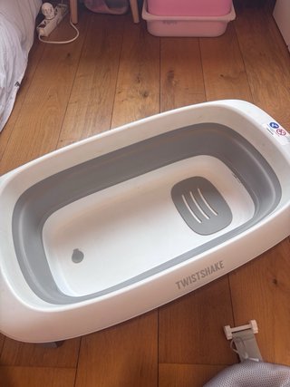 Bañera Bebé Twistshake Gris