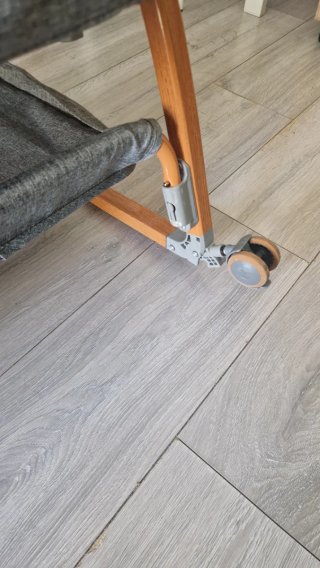 Cuna de viaje con estampado infantil