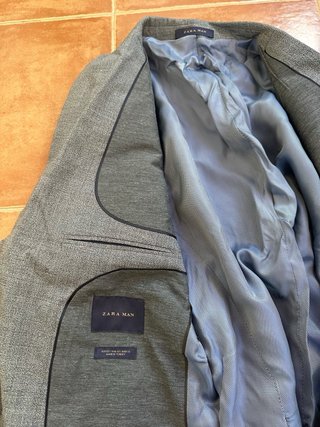 Chaqueta Zara formal gris