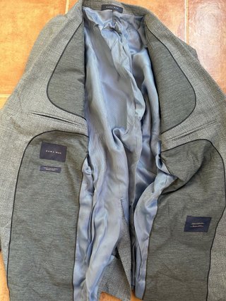 Chaqueta Zara formal gris