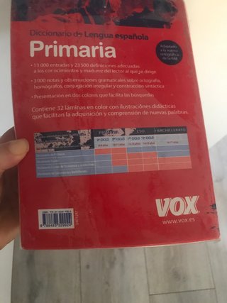 Diccionario Primaria lengua española