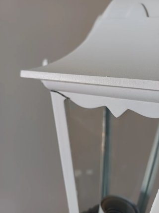 Farola Jardín Leroy Merlin 120cm IP44 Blanca