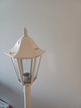 Farola Jardín Leroy Merlin 120cm IP44 Blanca