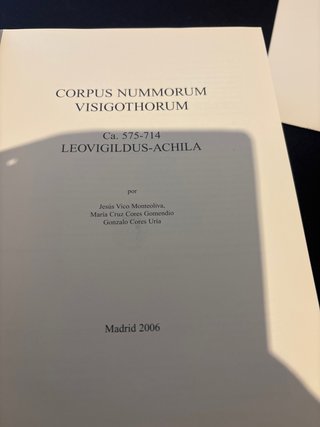Corpus nummorum visigothorum ca. 575-714, Leovi...