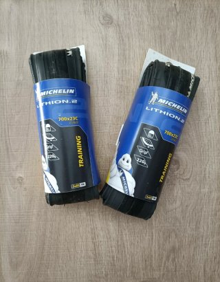 Pack 2 Cubiertas Michelin Lithion II
