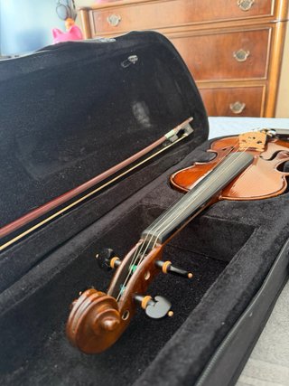 Violín 3/4 con funda y arco