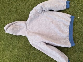 Chaqueta reversible Rip Curl azul y negra. Niños
