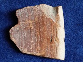 LOTE 4 FRAG.CERAMICA TARTESSA( Borde plato) DECORA
