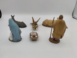 Belén italiano Landi Moranduzzo, 6 figuras