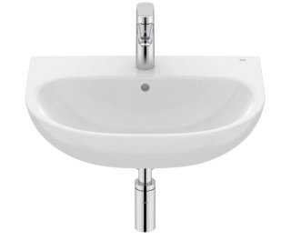 Lavabo de porcelana y grifo